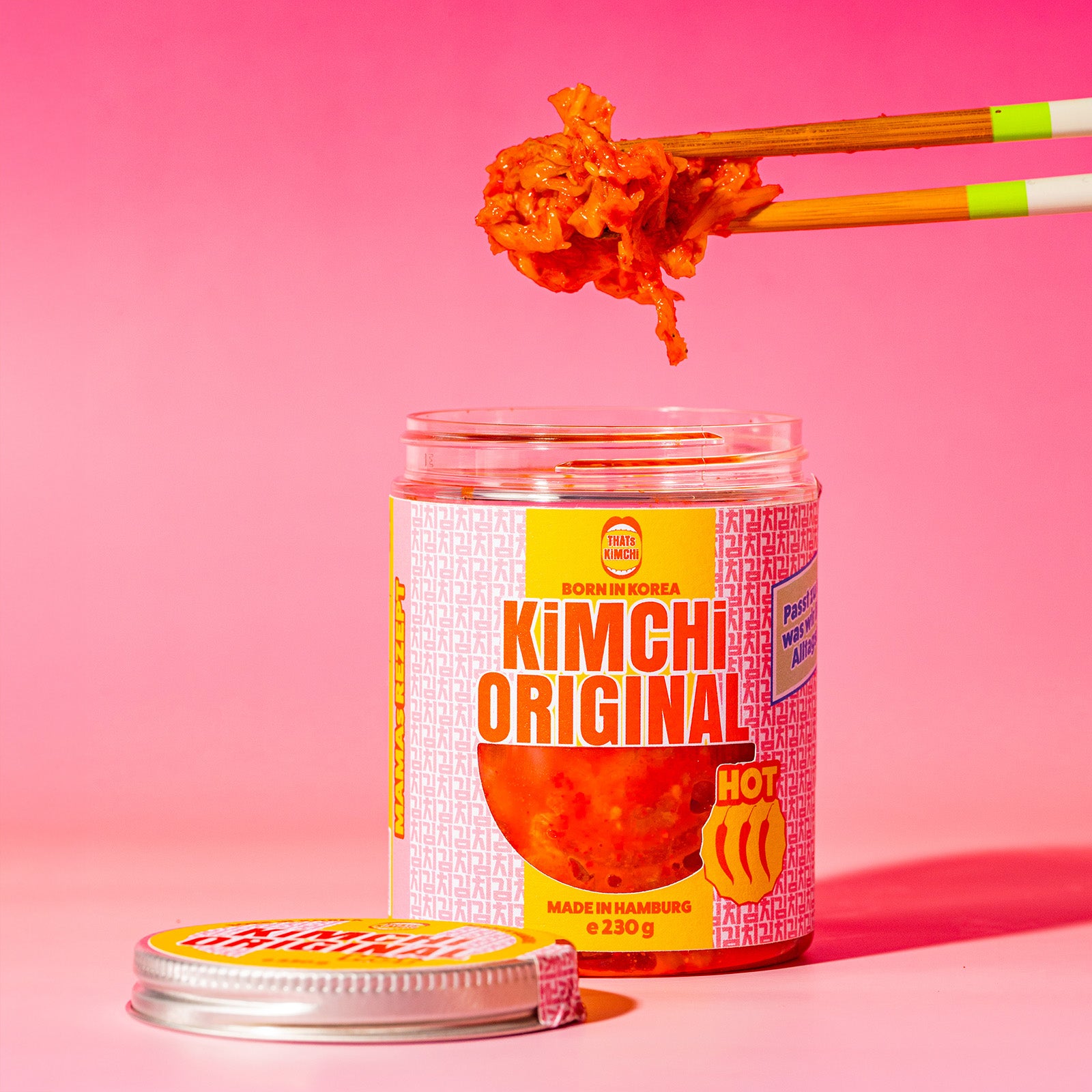 THATs KiMCHi Original HOT – scharfes veganes Kimchi, fermentiert nach Familienrezept