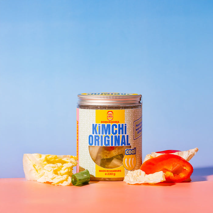Kimchi im Glas – fermentierter Chinakohl ohne Gochugaru, Knoblauch und Ingwer