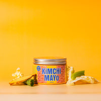 Kimchi Mayonnaise mit echtem Kimchi