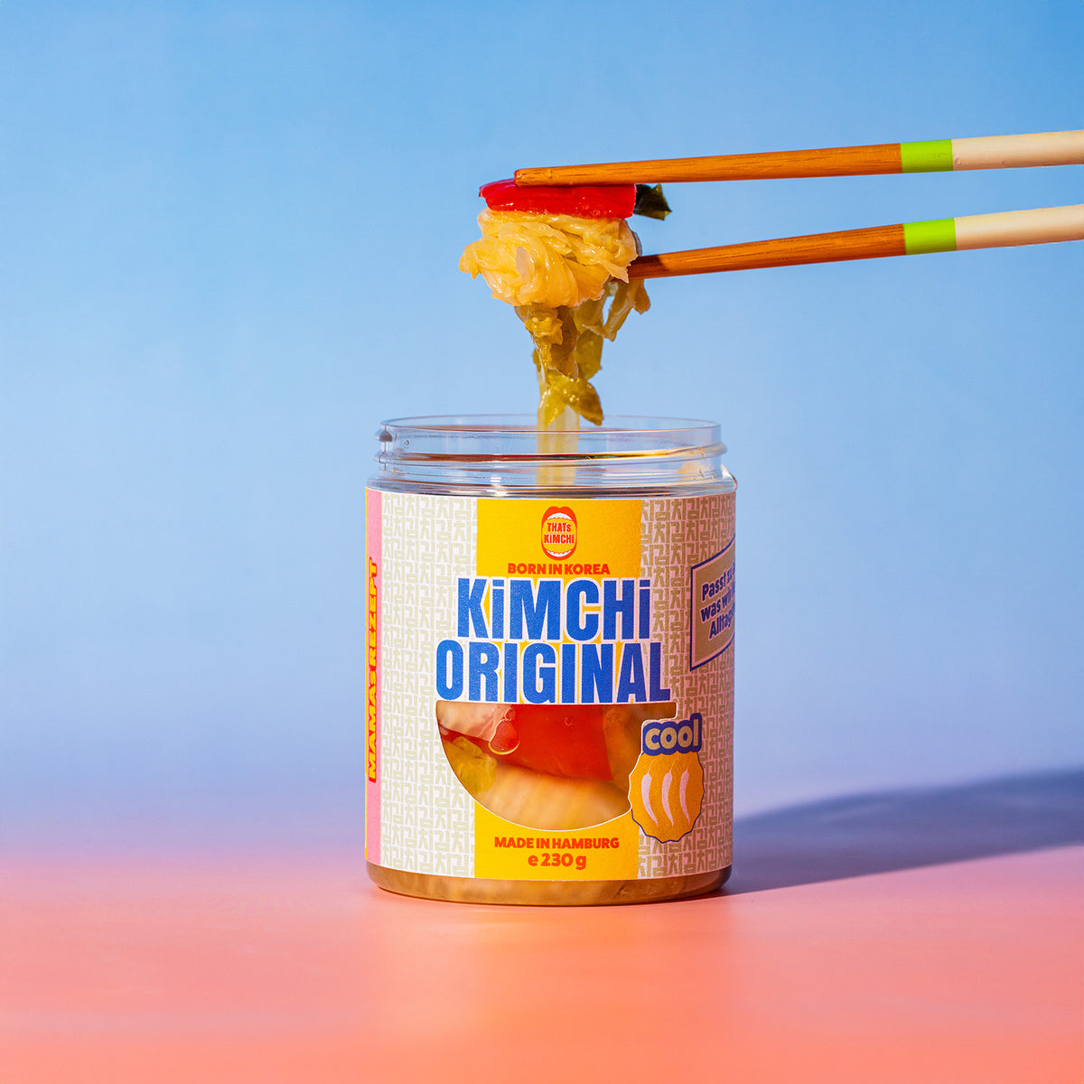 Mul Kimchi cool – mildes weißes Kimchi ohne Chili, frisch fermentiert