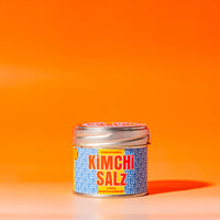 Kimchi Salz Detail – grobes Umami Salz mit fermentierten Kimchi Aromen